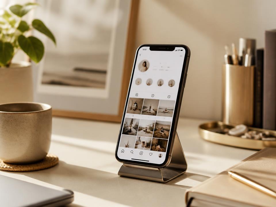 A dedicated phone on a desk used to manage a single client account